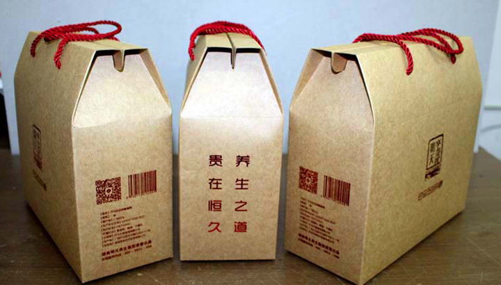 定制個性化禮盒包裝，助推五谷雜糧高大尚
